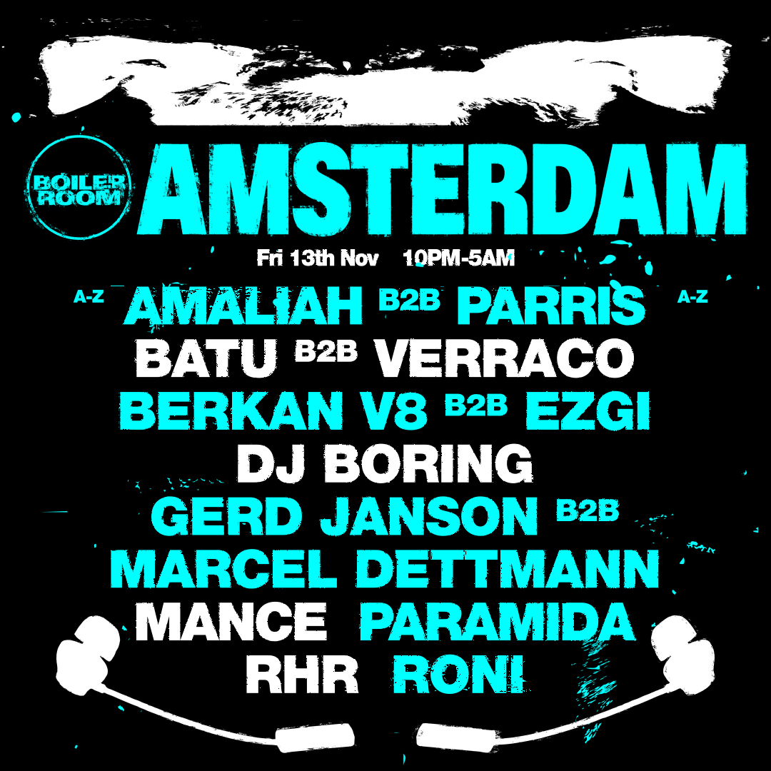 Source image — Boiler Room Amsterdam - Friday
