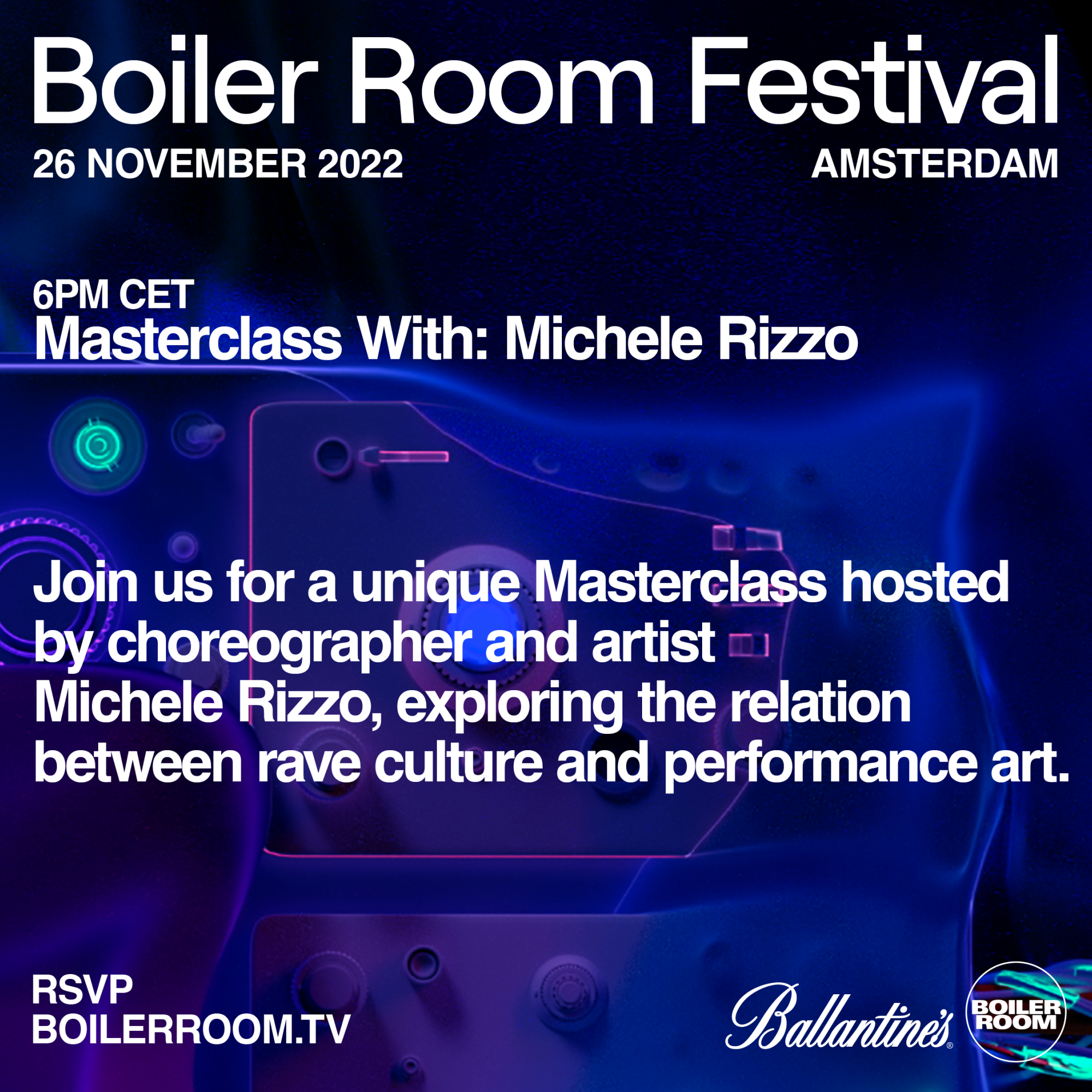 Michelle Rizzo Rccl Masterclass with: Michele Rizzo | Boiler Room Festival Amsterdam | Day ...